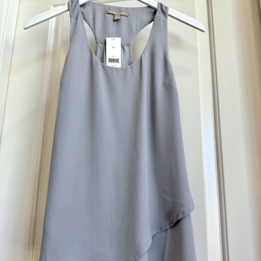 Banana Republic Tank Top, Grey XS NWT